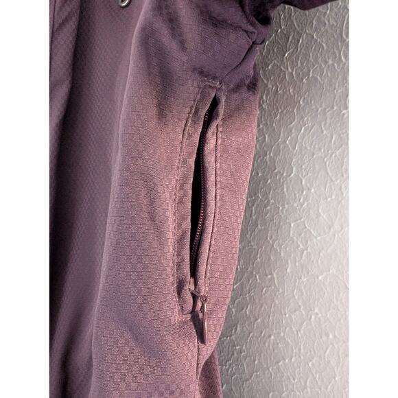 Women’s NILS Ski Snowboard Jacket Purple Hooded Winter Coat Sz 8 Waterproof Warm - Picture 6 of 8